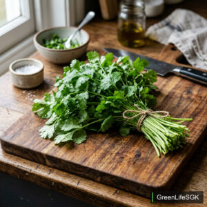 ai coriander leaves